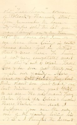 Letter from S. I. Baxter to Eliza Fisher, Nov. 19, 1895